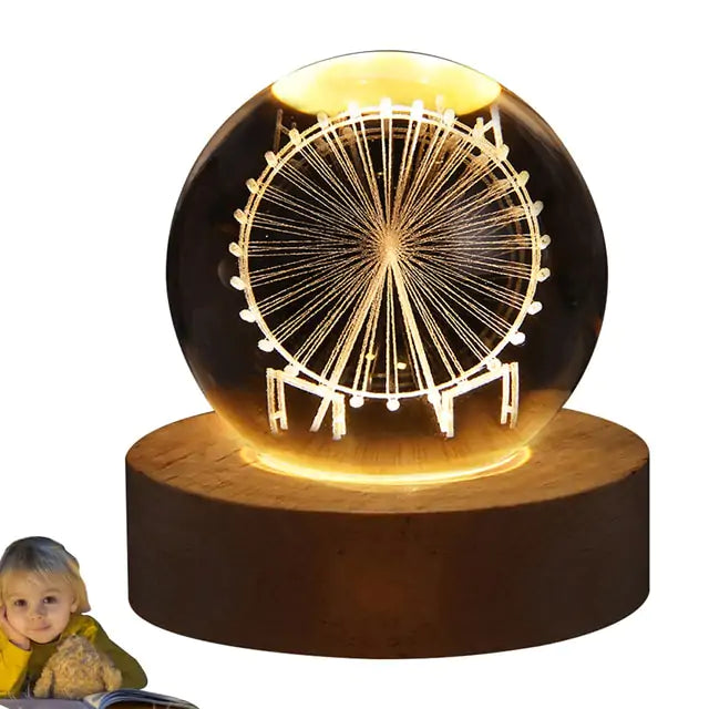 Crystal Ball Night Lamp